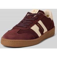 Marc O'Polo Low Top Sneaker aus Rindleder in Cord-Optik in Bordeaux, Größe 38 Marc O'Polo Low Top Sneaker aus Rindleder in Cord-Optik in Bordeaux, Größe 38 von Marc O'Polo