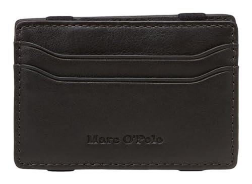 Marc O'Polo Kartenetui Malte Card Holder Coffee Dunkelbraun von Marc O'Polo
