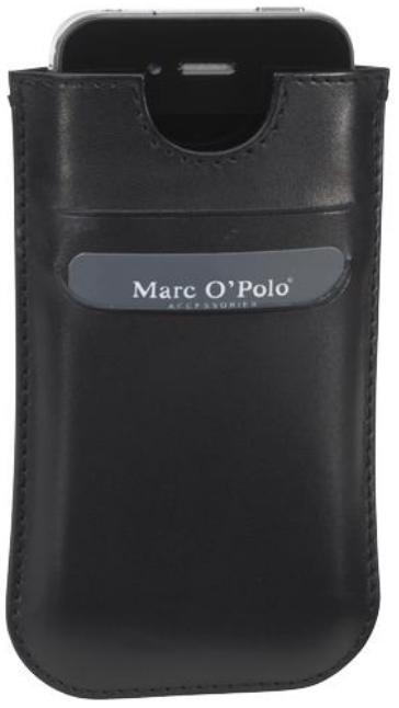 Marc O´Polo - Marc OPolo Gotland Hülle für iPhone echt Rindleder black Schwarz von Marc O´Polo