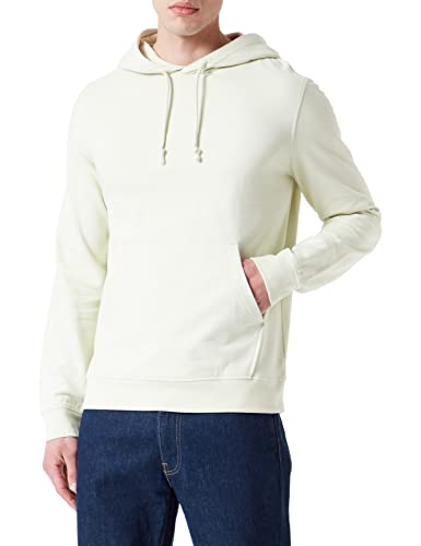 Marc O'Polo Men's 322407754440 Sweatshirt with Hood, Long Sleeve, green assence, M von Marc O'Polo