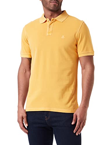 Marc O'Polo Men's M22226653000 Poloshirt, short sleeve, rib detail von Marc O'Polo