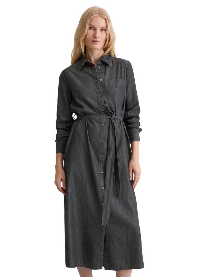 Marc O'Polo Hemdblusenkleid aus Baumwoll-Chambray von Marc O'Polo