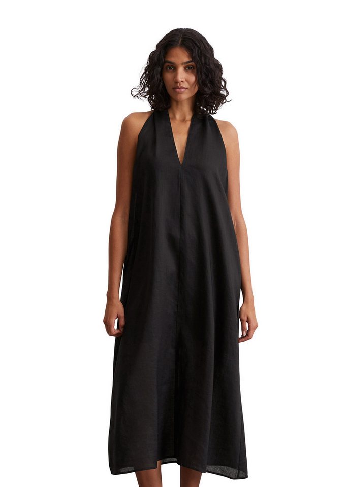 Marc O'Polo Midikleid mit drapiertem Rücken-Effekt von Marc O'Polo