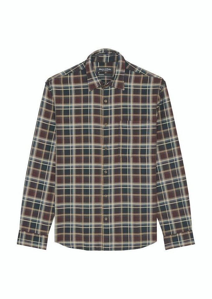 Marc O'Polo Kurzarmshirt Langarm FreizeitHemd für Herren (1-tlg., keine Angabe) von Marc O'Polo