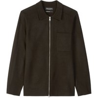 Marc O'Polo Overshirt in Boiled-Wool-Optik mit Brusttasche, Regular Fit in L von Marc O'Polo