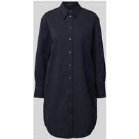Marc O'Polo Oversized Blusenkleid mit Eingrifftaschen in Marine, Größe 40 von Marc O'Polo