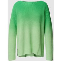 Marc O'Polo Oversized Strickpullover mit Farbverlauf in Gruen, Größe S von Marc O'Polo