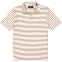 Marc O'Polo Herren Polo-Shirt beige gestreift von Marc O'Polo