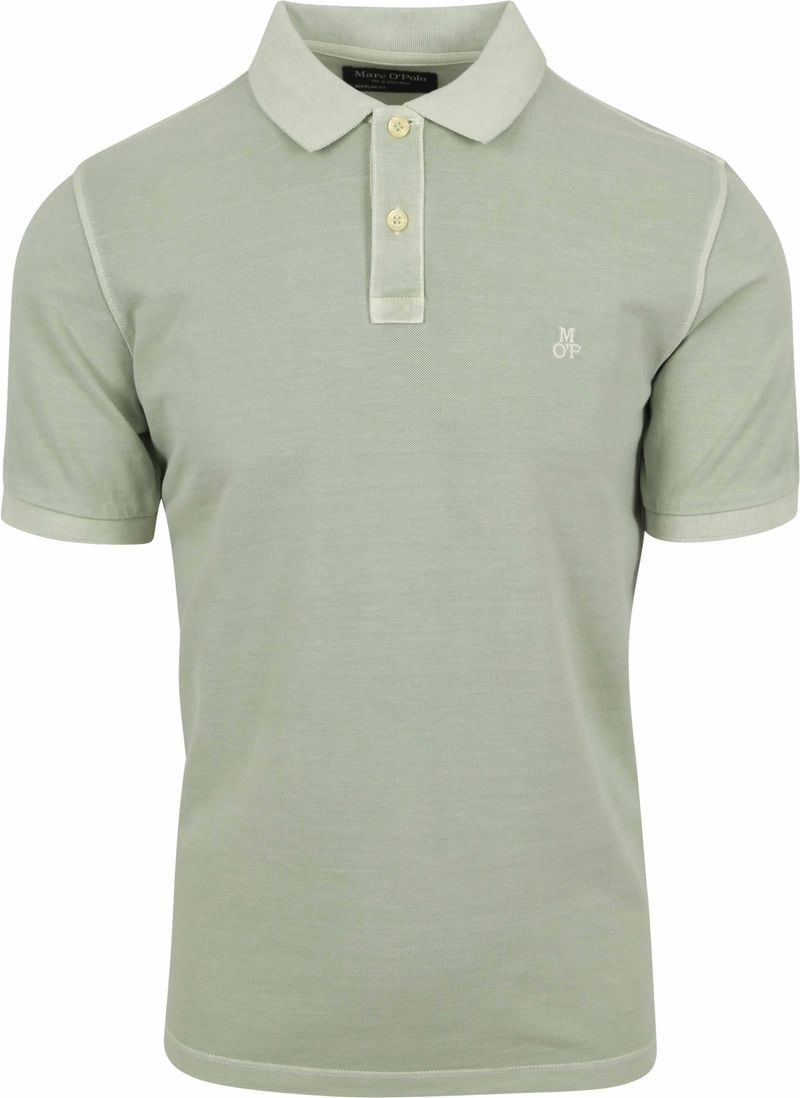 Marc O'Polo Poloshirt Faded Hellgrün - Größe 3XL von Marc O'Polo