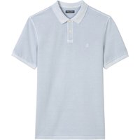 Marc O'Polo Poloshirt in Washed-Optik mit Label-Stickerei, Regular Fit in 3XL von Marc O'Polo