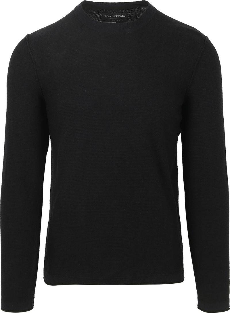 Marc O'Polo Pullover Linen Blend Navy - Größe XL von Marc O'Polo