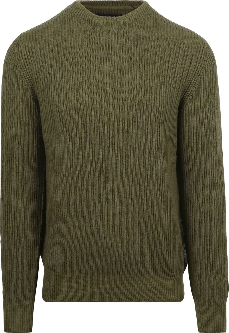 Marc O'Polo Pullover Wool Blend Grün - Größe XL von Marc O'Polo