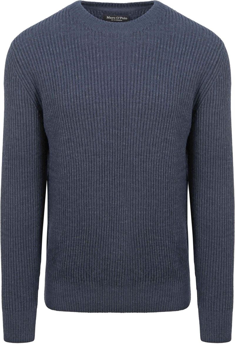 Marc O'Polo Pullover Wool Blend Navy - Größe XL von Marc O'Polo