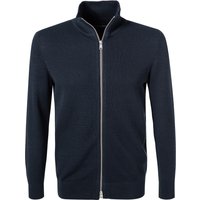 Marc O'Polo Herren Cardigan blau Baumwolle unifarben von Marc O'Polo