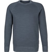 Marc O'Polo Herren Pullover blau Baumwolle unifarben von Marc O'Polo