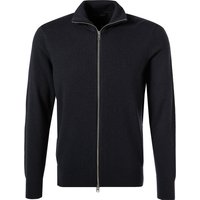 Marc O'Polo Herren Cardigan blau Schurwolle unifarben von Marc O'Polo