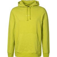 Marc O'Polo Herren Hoodie grün Baumwolle unifarben von Marc O'Polo