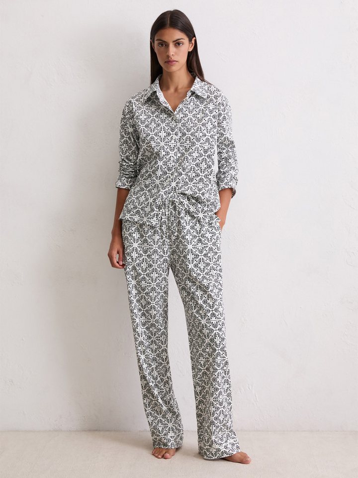 Marc O'Polo Pyjamaoberteil Mix N Match Cotton Jersey schlaf-oberteil nachthemd sleepshirt von Marc O'Polo