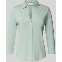 Marc O'Polo Regular Fit 3/4-Shirt mit Kläppchenkragen in Mint, Größe M Marc O'Polo Regular Fit 3/4-Shirt mit Kläppchenkragen in Mint, Größe M von Marc O'Polo