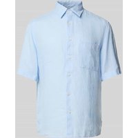 Marc O'Polo Regular Fit Freizeithemd aus reinem Leinen in Hellblau, Größe S Marc O'Polo Regular Fit Freizeithemd aus reinem Leinen in Hellblau, Größe S von Marc O'Polo