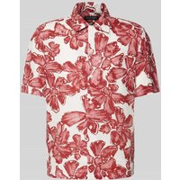 Marc O'Polo Regular Fit Freizeithemd aus reinem Leinen in Rot, Größe L von Marc O'Polo
