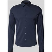 Marc O'Polo Regular Fit Freizeithemd aus reiner Baumwolle in Marine, Größe XL von Marc O'Polo