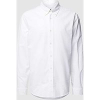 Marc O'Polo Regular Fit Freizeithemd mit Button-Down-Kragen in Weiss, Größe XL von Marc O'Polo