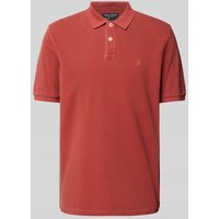 Marc O'Polo Regular Fit Poloshirt aus reiner Baumwolle in Bordeaux, Größe M von Marc O'Polo
