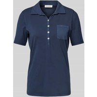 Marc O'Polo Regular Fit Poloshirt aus reiner Baumwolle in Marine, Größe XS von Marc O'Polo