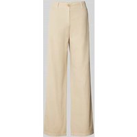 Marc O'Polo Regular Fit Stoffhose mit Gürtelschlaufen in Beige, Größe 36 von Marc O'Polo