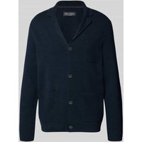 Marc O'Polo Regular Fit Strick-Sakko aus reiner Baumwolle in Marine, Größe XXL Marc O'Polo Regular Fit Strick-Sakko aus reiner Baumwolle in Marine, Größe XXL von Marc O'Polo