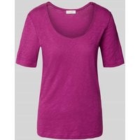 Marc O'Polo Regular Fit T-Shirt aus Slub-Jersey in Fuchsia, Größe L Marc O'Polo Regular Fit T-Shirt aus Slub-Jersey in Fuchsia, Größe L von Marc O'Polo