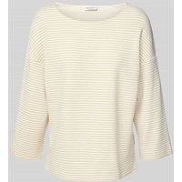 Marc O'Polo Relaxed Fit Sweatshirt mit Allover-Muster in Lind, Größe XXL von Marc O'Polo