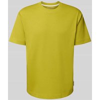 Marc O'Polo Relaxed Fit T-Shirt aus reiner Baumwolle in Senf, Größe XXL von Marc O'Polo