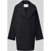 Marc O'Polo Relaxed Fit Trench Cape aus kompaktem Twill in Marine, Größe 40 Marc O'Polo Relaxed Fit Trench Cape aus kompaktem Twill in Marine, Größe 40 von Marc O'Polo