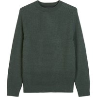 Marc O'Polo Rundhals Pullover aus einem leicht elastischen Wollgemisch, Regular Fit in L von Marc O'Polo
