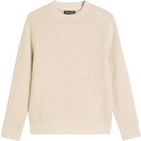 Marc O'Polo Rundhals Pullover aus einem leicht elastischen Wollgemisch, Regular Fit in XL von Marc O'Polo