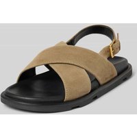 Marc O'Polo Sandalen aus edlem Velours-Rindsleder in Stein, Größe 42 Marc O'Polo Sandalen aus edlem Velours-Rindsleder in Stein, Größe 42 von Marc O'Polo