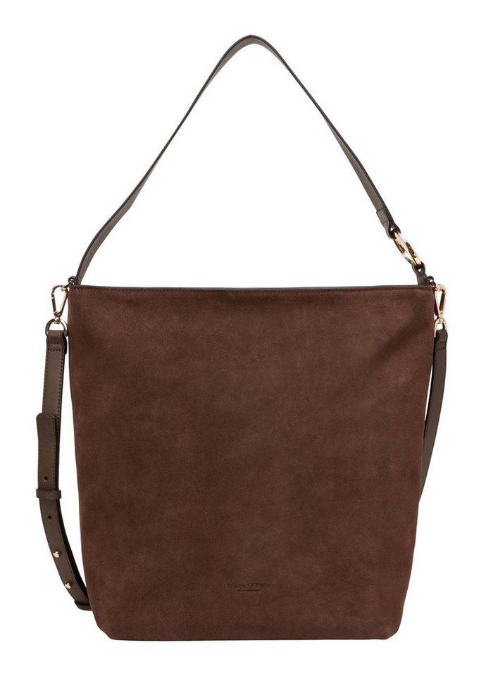Marc O'Polo Schultertasche Hobo Bag, aus echtem Rindsleder von Marc O'Polo
