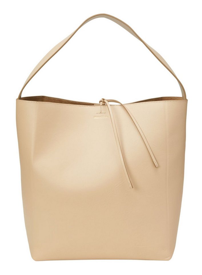 Marc O'Polo Schultertasche Hobo Bag (Set, 2-tlg), aus echtem Rindsleder von Marc O'Polo
