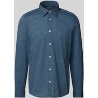 Marc O'Polo Shaped Fit Freizeithemd in Premiumqualität in Dunkelblau, Größe XXL von Marc O'Polo