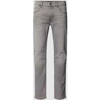 Marc O'Polo Shaped Fit Jeans im 5-Pocket-Design Modell 'Sjöbo' in Hellgrau, Größe 33/36 von Marc O'Polo