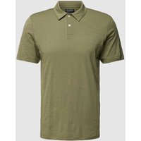 Marc O'Polo Shaped Fit Poloshirt mit Label-Stitching in Oliv, Größe XL von Marc O'Polo