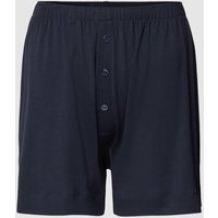 Marc O'Polo Shorts mit elastischem Bund Modell 'Summer Sensation' in Dunkelblau, Größe L von Marc O'Polo