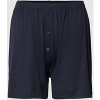 Marc O'Polo Shorts mit elastischem Bund Modell 'Summer Sensation' in Dunkelblau, Größe M von Marc O'Polo