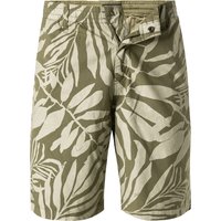 Marc O'Polo Herren Shorts grün gemustert von Marc O'Polo