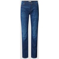 Marc O'Polo Slim Fit Jeans mit Eingrifftaschen in Dunkelblau, Größe 31/32 von Marc O'Polo