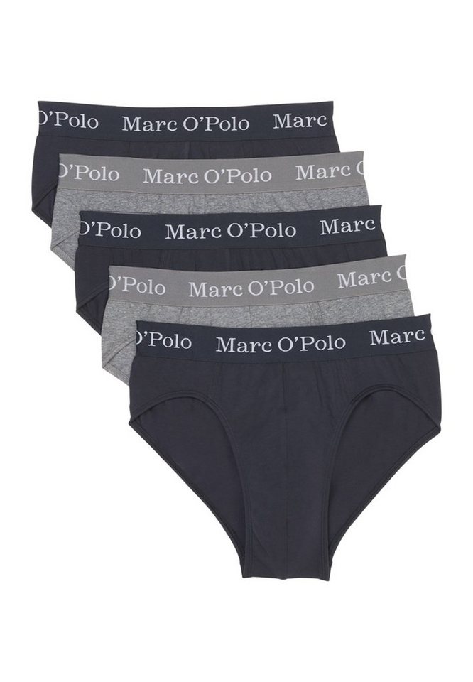 Marc O'Polo Slip 5er Pack Elements Organic Cotton (Spar-Set, 5-St) Slip / Unterhose - Baumwolle - Ohne Eingriff - von Marc O'Polo