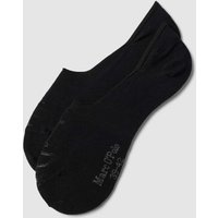 Marc O'Polo Sneakersocken mit Label-Print in Black, Größe 39/42 von Marc O'Polo