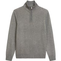 Marc O'Polo Strick-Troyer aus einem Bi-Color-Wollgemisch, Regular Fit in M von Marc O'Polo
